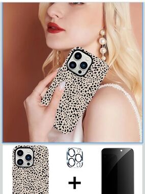 Leopard Print Phone Case for iPhone 13 Pro